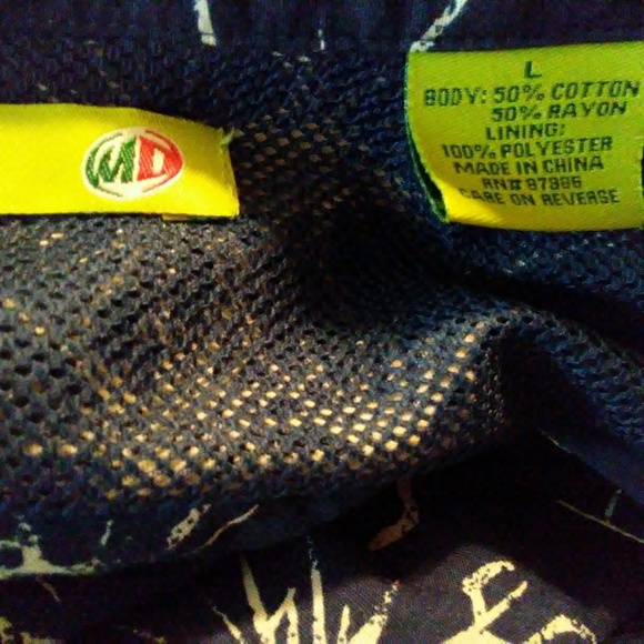 Mountain Dew Shirt Men's Sz L Short Sleeve Button - Picture 2 of 6